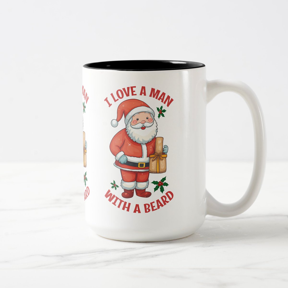 ☕️ Sip in style this holiday season with our Christmas Themed Mug! 🎅✨ 'I LOVE A MAN WITH A BEARD' ☕️
zazzle.com/christmas_them…
#ChristmasGift #coffeemug #coffeelovers #ChristmasGiftIdeas  #HolidayMug #ChristmasCheer