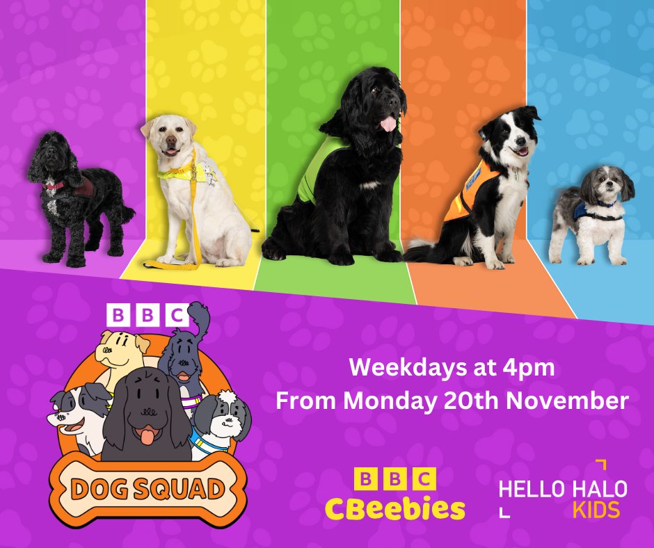 Lovett Logan (@lovettlogan) on Twitter photo It's nearly time for the new series of #DogSquad from <a href="/hellohalotv/">Hello Halo TV</a>! This series features clients <a href="/apphiacampbell/">ApphiaCampbell</a> #EllinorLarsson <a href="/bethmarshall93/">Beth Marshall</a> <a href="/sandynelson70/">Sandy Nelson</a> & <a href="/hannahvisocchi/">Hannah Visocchi</a> Starting at 4pm today on <a href="/CBeebiesHQ/">CBeebies Parenting</a> 🐶 It's nearly time for the new series of #DogSquad from <a href="/hellohalotv/">Hello Halo TV</a>! This series features clients <a href="/apphiacampbell/">ApphiaCampbell</a> #EllinorLarsson <a href="/bethmarshall93/">Beth Marshall</a> <a href="/sandynelson70/">Sandy Nelson</a> & <a href="/hannahvisocchi/">Hannah Visocchi</a> Starting at 4pm today on <a href="/CBeebiesHQ/">CBeebies Parenting</a> 🐶