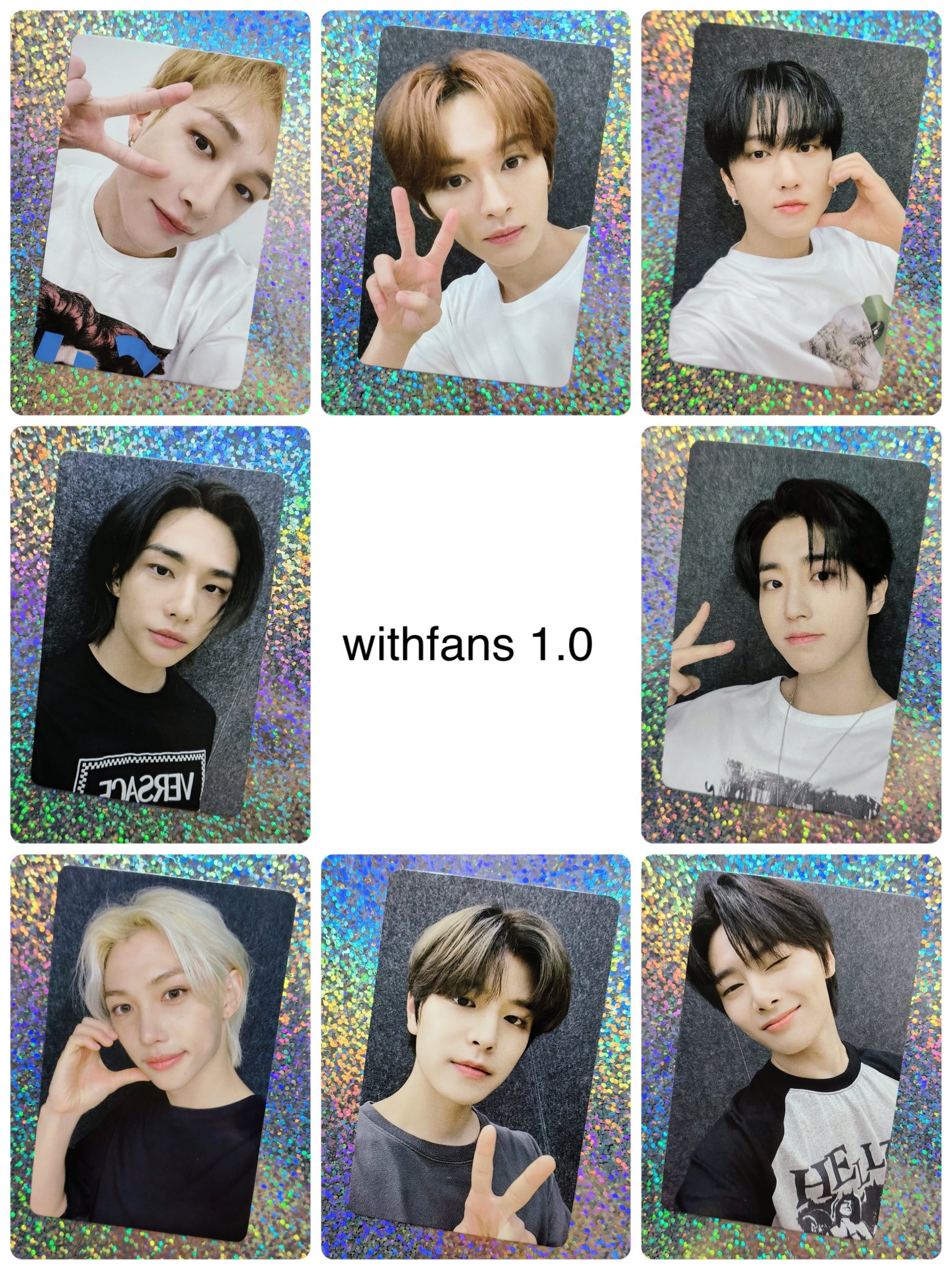 樂-STAR トレカ withfans ヨントン 1.0 メンバー 8種×5 樂-STAR トレカ withfans ヨントン 1.0 メンバー 8種