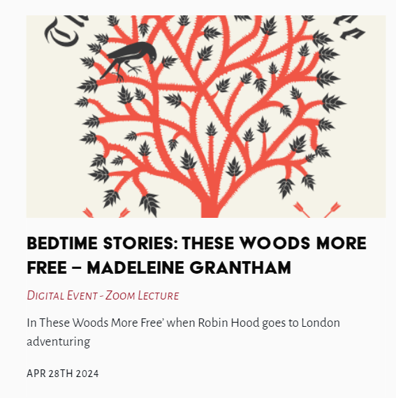 Tonight's Storytelling - Bedtime Stories: These Woods More Free - Madeleine Grantham #storytelling #storyteller #MadeleineGrantham @TheLastTuesdayS thelasttuesdaysociety.org/event/bedtime-…