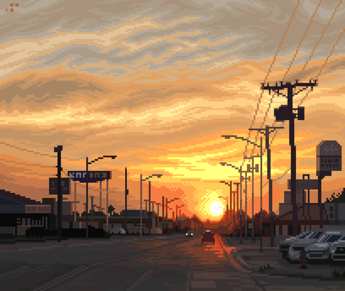 rayslynyrd's tweet photo. Heaven on earth for the simple man.
Prints available https://t.co/xBAp37PLjg 

#pixelart https://t.co/PC2oyftx4R