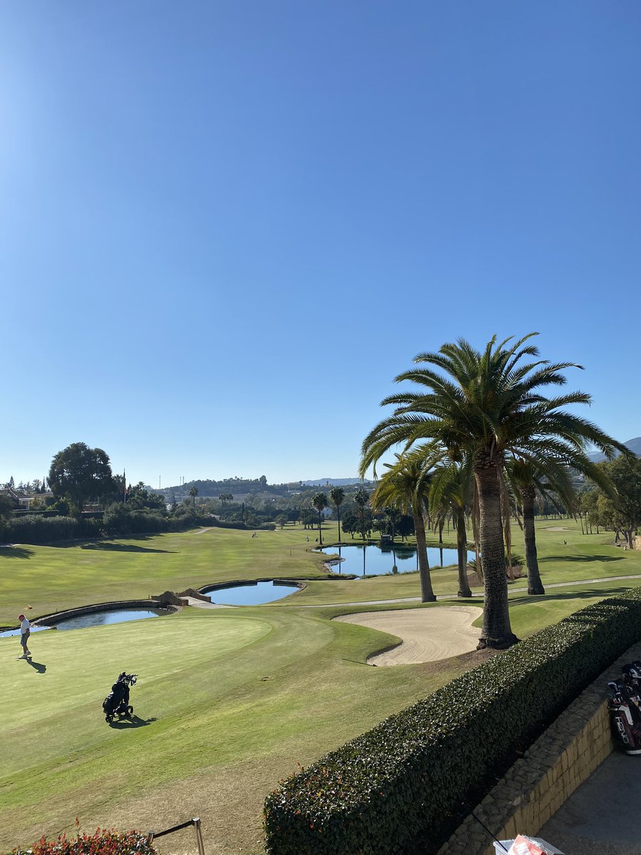 When you come for the tennis but spend way more time on the golf. Changed days. <a href="/DavisCup/">Davis Cup</a> <a href="/LosNaranjosGC/">Los Naranjos GC</a> 

Los Naranjos. 🇪🇸 ⛳️