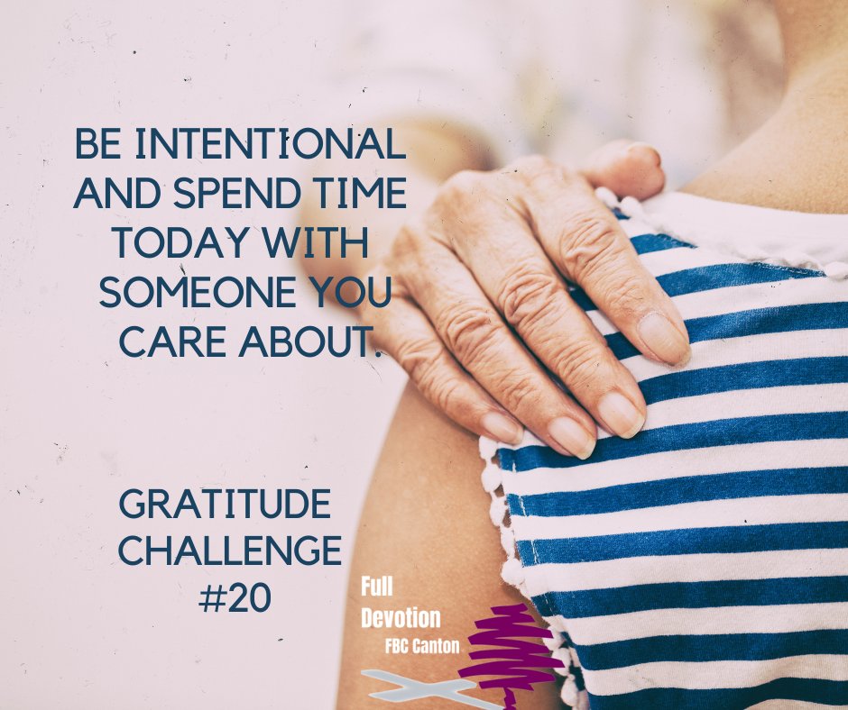 FullDevotion's tweet image. Reminder for 25-Gratitude Challenge. Day 20 #fulldevotion