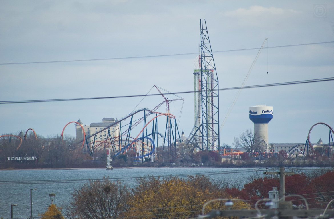 (11/20/2023)

🏗️ Top Thrill 2 Construction 🏗️ from the Falcon Point Lofts in Sandusky! 

#cedarpoint #cedarfair #topthrilldragster #intamin #zamperla #rollercoaster #ride #attraction #sandusky #ohio