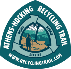 The Athens-Hocking Recycling Trail is the first of its kind! The trail is devoted to conserving energy &amp; the environment by connecting locals and visitors with nearby businesses and organizations where they can reuse, repair, and recycle materials. ahswd.org/recyclingtrail/