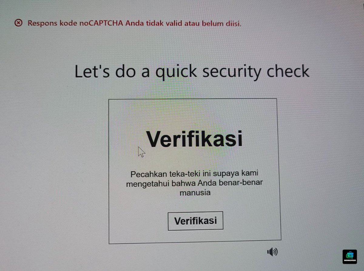 Wrk! Please help kalo kayak gini tuh kenapa ya? Selalu gabisa mau masuk ke LinkedIn, padahal udh coba beberapa kali buat verifikasi, TIA🙏🏻