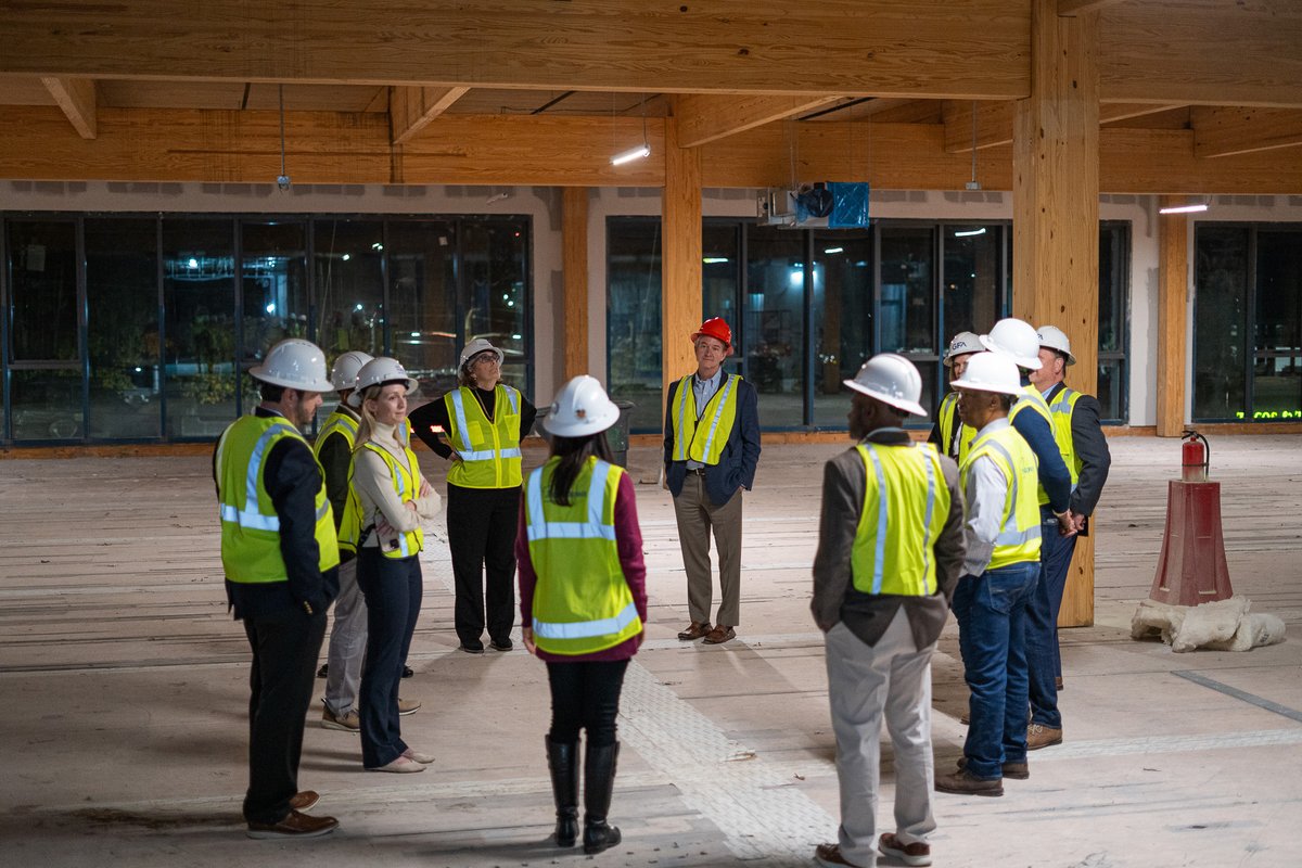 GFA sat down with Georgia's Democratic Legislators on Nov. 13 to discuss the significance of forestry in our state. Thanks to our partnership with Jamestown LP and Ponce City Market, they got to experience firsthand 619 Ponce, the first-ever locally grown mass timber building.