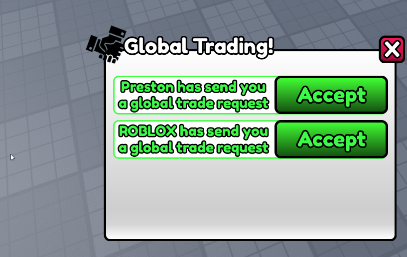Snap01045469's tweet photo. You will be able to trade with people even if they are not in your server, you can global trade people #petsimulator99 #LEAKS #PSX #petsimx #petsim99 https://t.co/SKMQXzUXDn