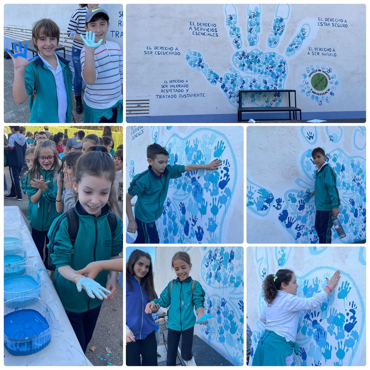 Los alumnos del segundo ciclo de primaria han celebrado el día de la infancia recordando sus derechos con una actividad organizada por el ayuntamiento de nuestra localidad. <a href="/AytoValdepenas/">AytoValdepeñas</a>
