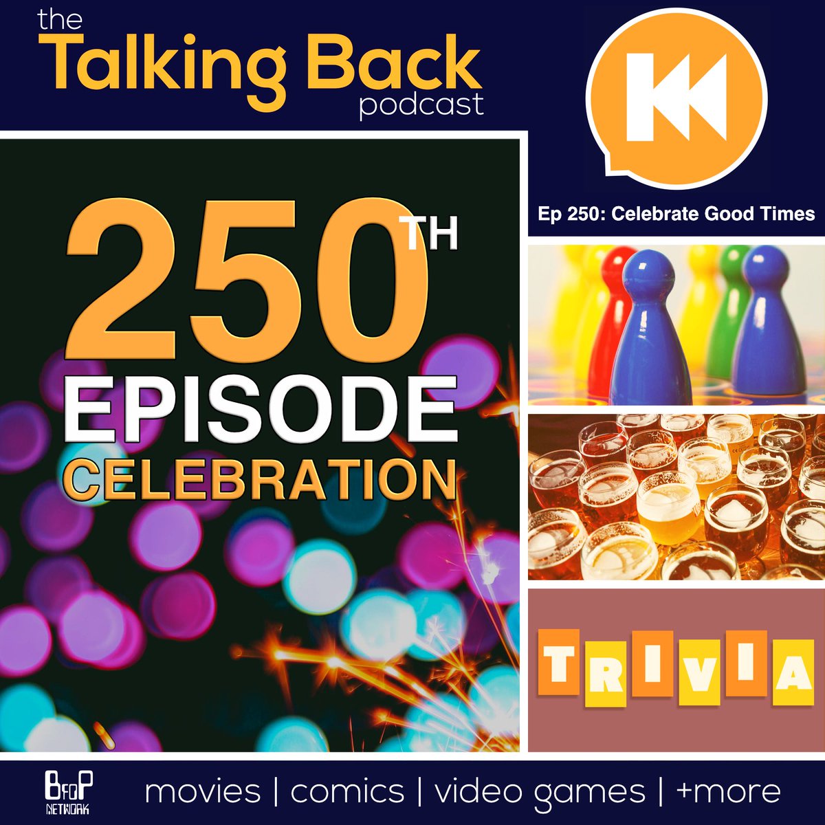 Our Podcast is 250 episodes old!

Check out our celebration ep, link below…

linktr.ee/talkingback 

#movies #comics #videogames #talkbackpod