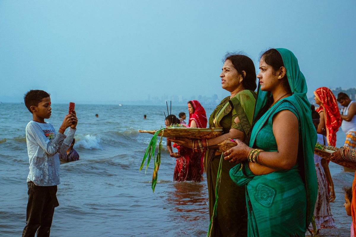 Chhath Puja 🙏🌾

#ChhathPuja #India #juhu