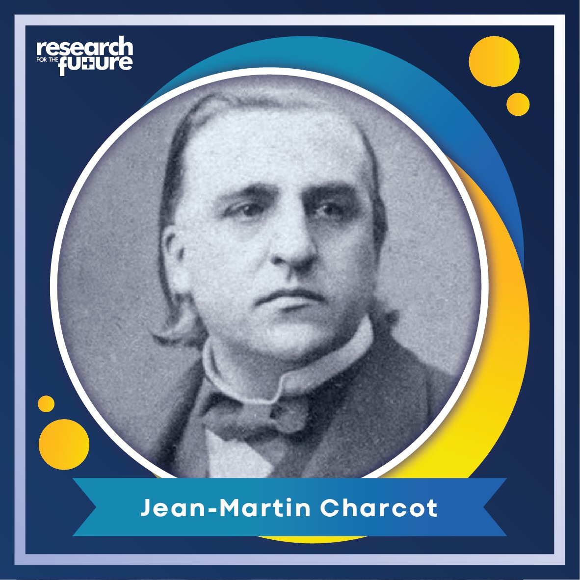 🟡 Born #OnThisDay in 1825… Jean-Martin Charcot the French neurologist who determined which parts of the brain are responsible for specific nerve functions. Read about this #ResearchPioneer… 👉en.wikipedia.org/wiki/Jean-Mart…