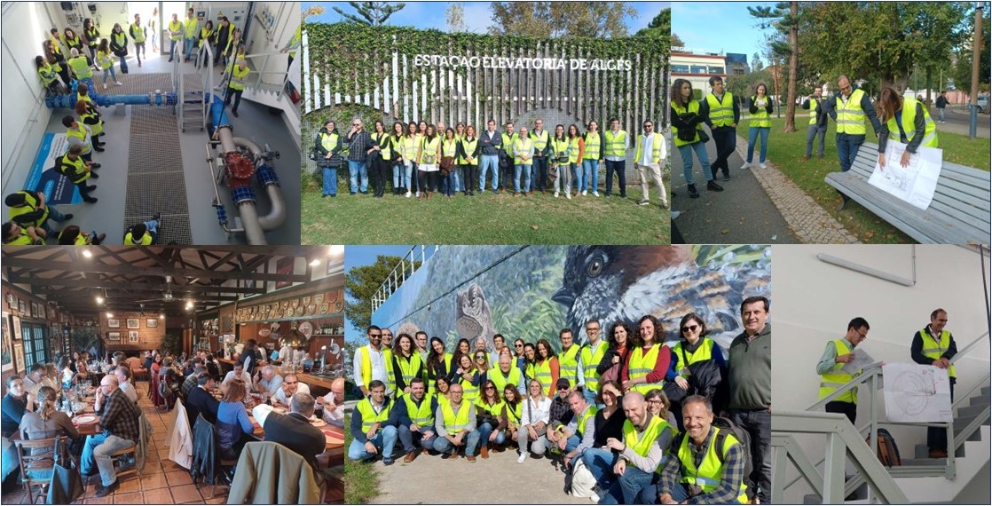 engidro's tweet photo. A ENGIDRO assinalou o seu 44º Aniversário com visitas técnicas à Estação Elevatória de Algés e ao Reservatório do Alto de Santa Catarina, projetos da ENGIDRO para os SIMAS de Oeiras e Amadora. Depois das visitas, seguiu-se um almoço e convívio no Restaurante 1º Direito. https://t.co/2p1KDUomnN