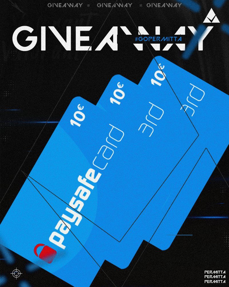 TheSilent2k4 (@thesilent2k4) on Twitter photo 🍀GEWINNE GEWINNE GEWINNE 🍀
verlose ich 3x Paysafe-Guthaben.
Alles was ihr dafür tun müsst:
📷Follow <a href="/Permittaesports/">Permitta eSports</a> + <a href="/TheSilent2k4/">TheSilent2k4</a>
📝Retweet and tag 2 Friends
🚀join buff.ly/46w4pQI
Die 3 Gewinner werden am 06.12 gezogen und unter diesem Post bekannt gegeben GLHF 🍀GEWINNE GEWINNE GEWINNE 🍀
verlose ich 3x Paysafe-Guthaben.
Alles was ihr dafür tun müsst:
📷Follow <a href="/Permittaesports/">Permitta eSports</a> + <a href="/TheSilent2k4/">TheSilent2k4</a>
📝Retweet and tag 2 Friends
🚀join buff.ly/46w4pQI
Die 3 Gewinner werden am 06.12 gezogen und unter diesem Post bekannt gegeben GLHF