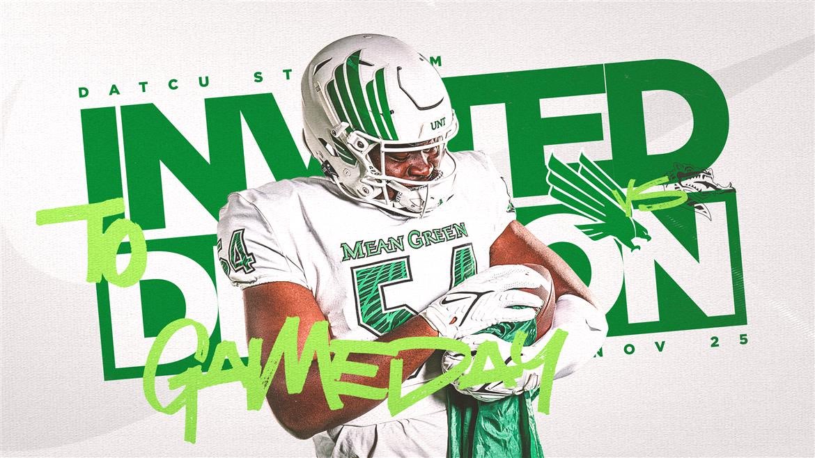 Thank you <a href="/TrustMyEyesO/">⭕️FFERTUNITY</a> for the game day invite to watch <a href="/MeanGreenFB/">UNT Football</a> compete against UAB!