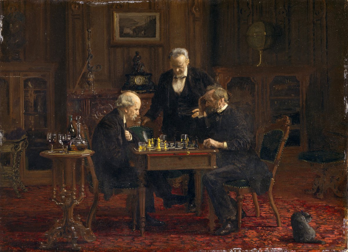 🖼️ The Chess Player
🧑‍🎨 Thomas Eakins
⏳ 1876
•
#thechessplayer #thomaseakins #realism #genre #oil #canvas #artworks #paintingart #art #artwork #paintings #artist #artgallery #painting #noartect #paintingoftheday