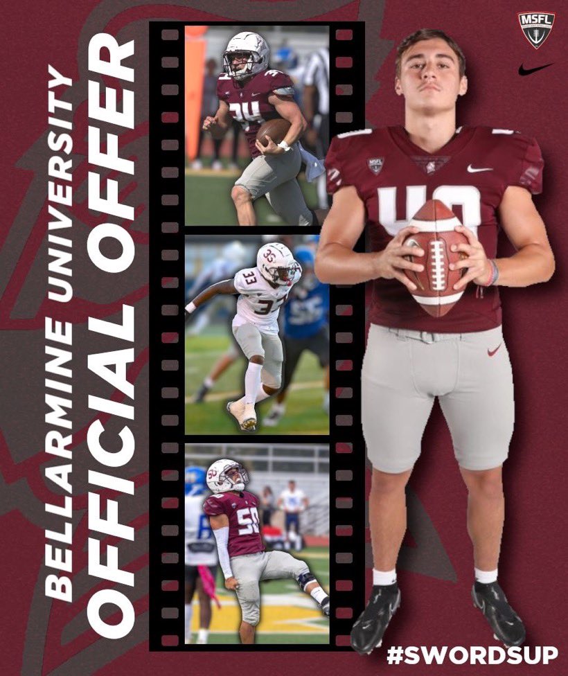 Bailey Shoemaker |WR| 2024 (@baileyws05) on Twitter photo #AGTG After a great conversation with coach <a href="/mcbroom_ta/">Ta'Shawn McBroom</a> I am blessed to receive a offer from <a href="/BUKnightsFB/">Bellarmine Sprint Football</a> !!!
<a href="/SouthWarrenFB/">South Warren FB</a>
<a href="/PrepRedzoneKY/">Prep Redzone Kentucky</a>
<a href="/drew_toennies/">Drew Toennies</a> #AGTG After a great conversation with coach <a href="/mcbroom_ta/">Ta'Shawn McBroom</a> I am blessed to receive a offer from <a href="/BUKnightsFB/">Bellarmine Sprint Football</a> !!!
<a href="/SouthWarrenFB/">South Warren FB</a>
<a href="/PrepRedzoneKY/">Prep Redzone Kentucky</a>
<a href="/drew_toennies/">Drew Toennies</a>