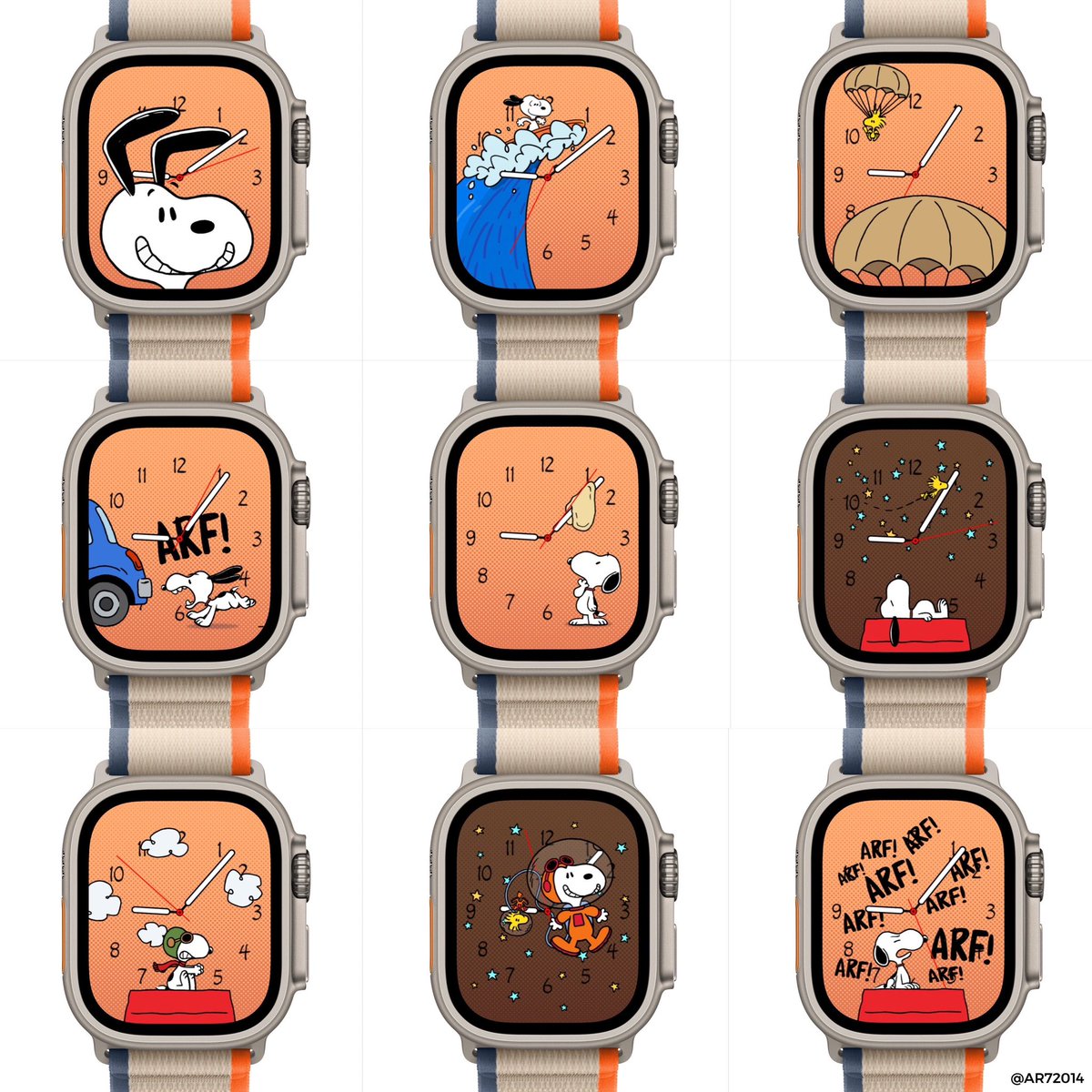 #Apple #AppleWatch #AppleWatchUltra #AppleWatchUltra2 #snoopy #watchOS10 #watchface #watchfaces 

The amount of animations this Watch face has is incredible!

Would you like more animated watch faces in the future ?