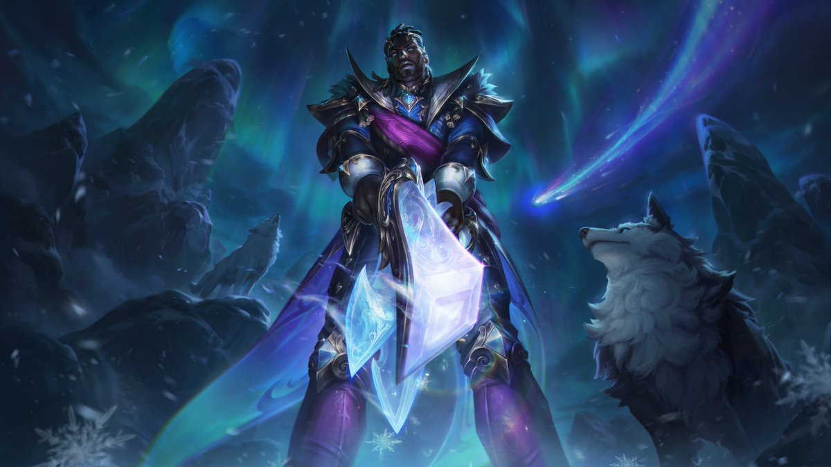 JumaraloHexCore's tweet photo. Winterblessed 2023 SplashArts:

- Lucian
- Sylas
- Senna
- Thresh https://t.co/K5dbzAVCu9
