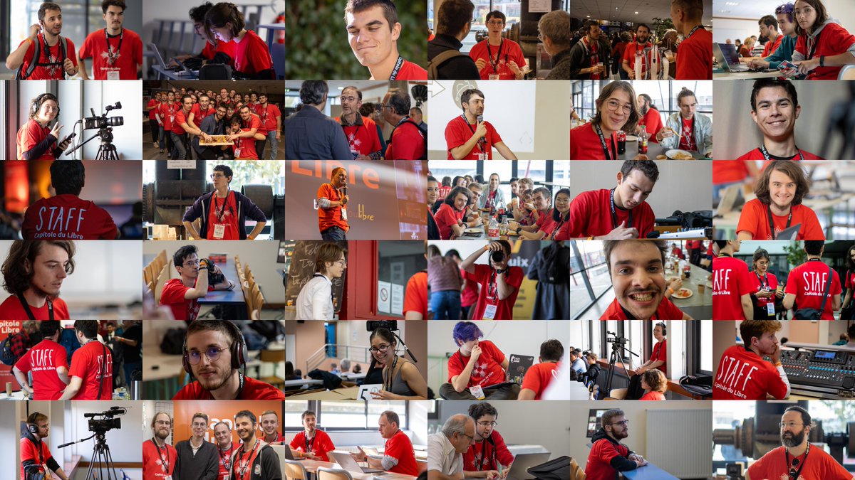 Merci à tous: public, speakers, stands et bien sûr bénévole d'avoir permis cette nouvelle édition du Capitole du Libre!
Les photos et vidéos arrivent bientôt!