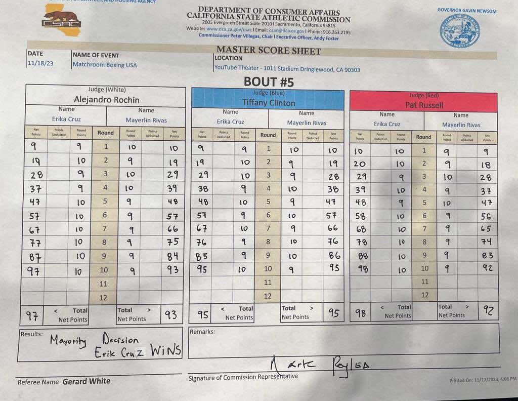 Mayerlinbox's tweet photo. Que pelea estaban viendo estos jueces? 
Erika Cruz es una buena boxeadora y la respeto completamente pero fui mejor la noche del sábado haciendo mi trabajo que era mantenerla a distancia, anulando su ataque y contragolpeando! Sigo con el hilo acá abajo 👇👇 https://t.co/AmlDKNBFy0