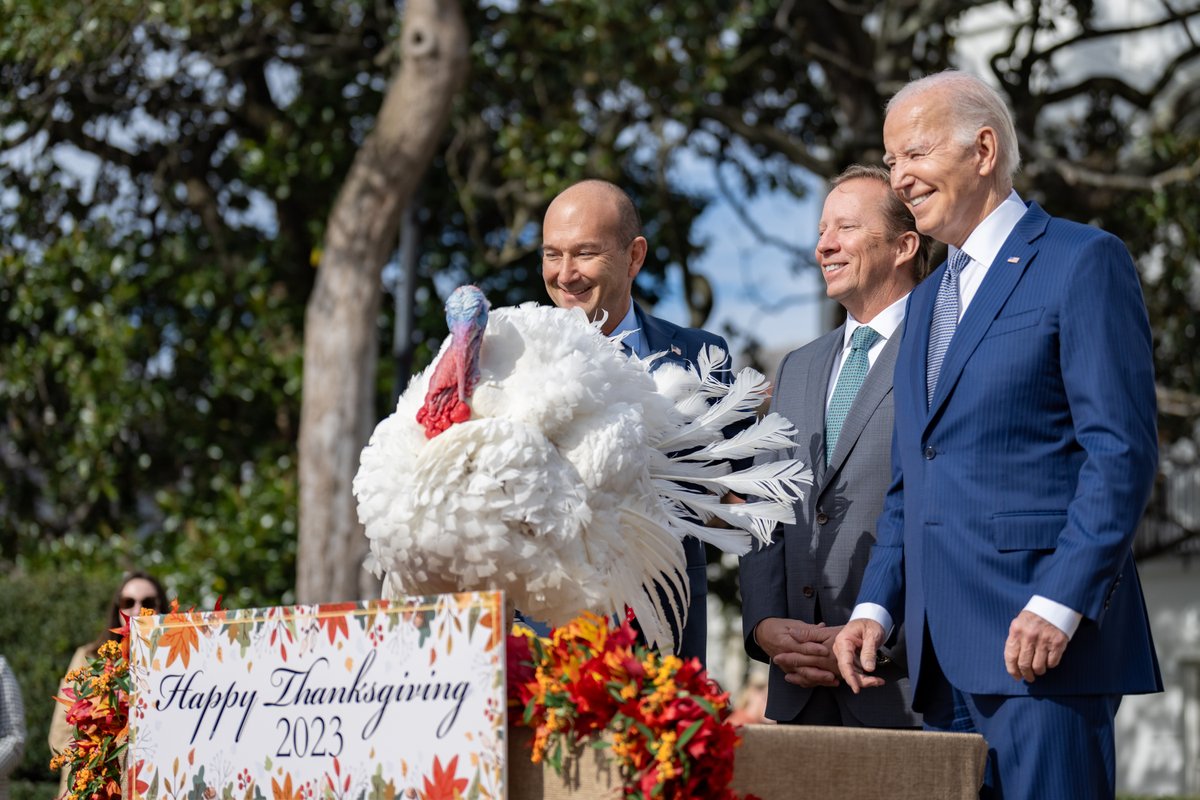 Even though our Thanksgiving turkeys Liberty and Bell are from Minnesota – they’re named after the famous Liberty Bell in Pennsylvania.

And today, they have a new appreciation for the words “Let Freedom Ring.”