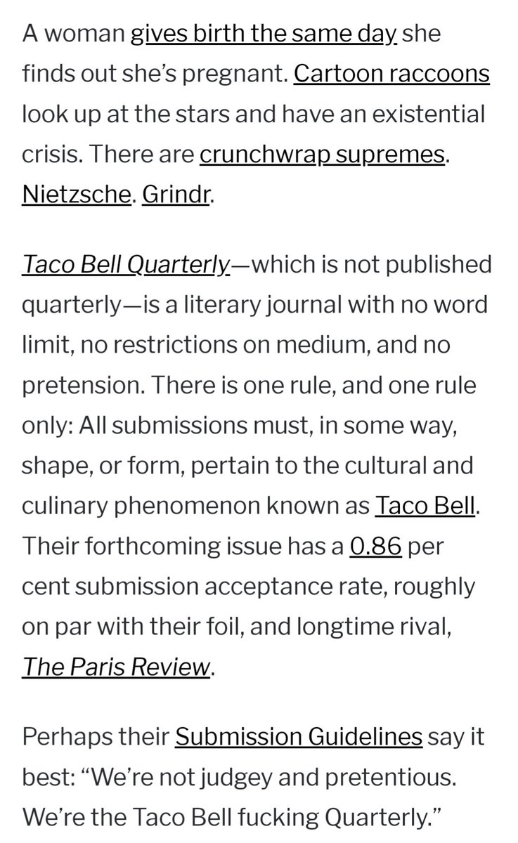 Taco Bell Quarterly tweet media