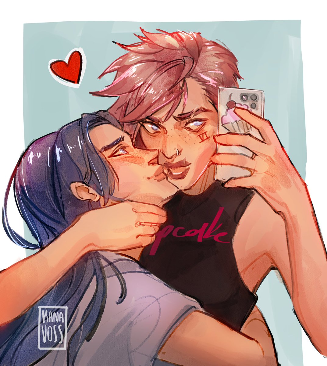 (2022)
Some CaitVi moment to soothe your soul 💫😌 
.
.
.
.
.
#caitvi #vixcaitlyn #arcanefanart #caitlynxvi #cupcake