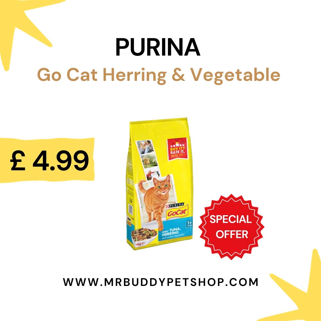Purina go-cat with herring and vegetables 2kg

#petsupplies #petslife #unitedkingdom #ukcatsofinsta #welovepets #uk #petshops #mrbuddypetshop #petparent #ukcats #drycatfood #Edinburghcats #England #london #wales #yorkshire #britishcats #catfood #purina #instacats #catsofuk #gocat