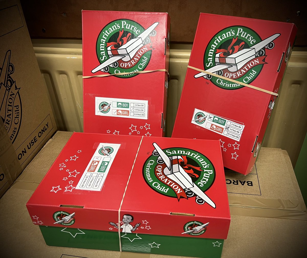 🙌 THANK YOU 🙌

155 shoeboxes and £330 collected for <a href="/OCC_UK/">OCC_UK</a>. These will now be collected, taken to the processing centre and then distributed across the globe to children where a simple shoebox brings much joy.