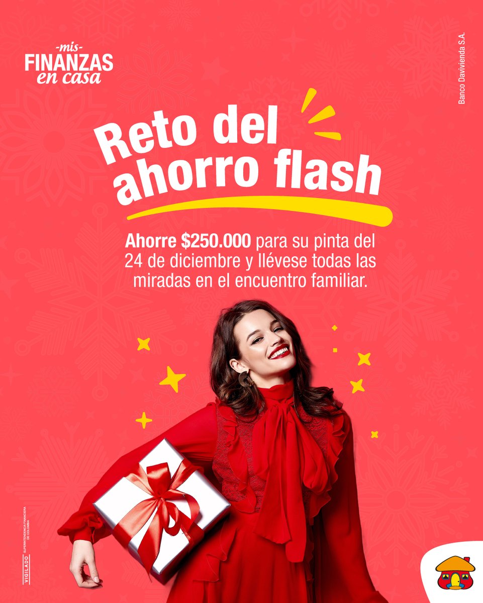 ¡El estrene del 24 este año va porque va!👕👖
En el siguiente link encontrará la mejor manera para reunir esos $250.000, personalizando su propio reto del ahorro: bit.ly/3MRiRLU

¿Se une a este plan?✋🏻

#MisFinanzasEnCasa #FinanzasPersonales
#RetoFlash #RetoDelAhorro