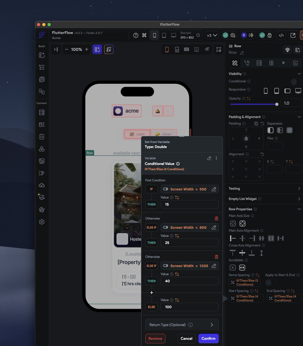 earlytoarrive's tweet image. Looks a bit confusing in the editor, but then comes out great in production 🤌
Acme complete, time to officially submit ☑️
#FlutterFlowImagine #FlutterFlowProcess @flutterflow