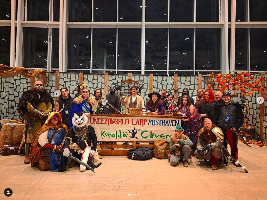 UnderworldLARP's tweet photo. LARPing in Winnipeg with Underworld Misthaven!

https://t.co/Gx6AncLycN

#larp #underworldlarp #misthaven #cosplay #liveactionroleplay #winnipeg https://t.co/unsRZ2fWpY