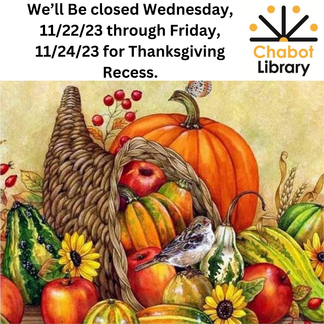 Chabot College Library tweet media