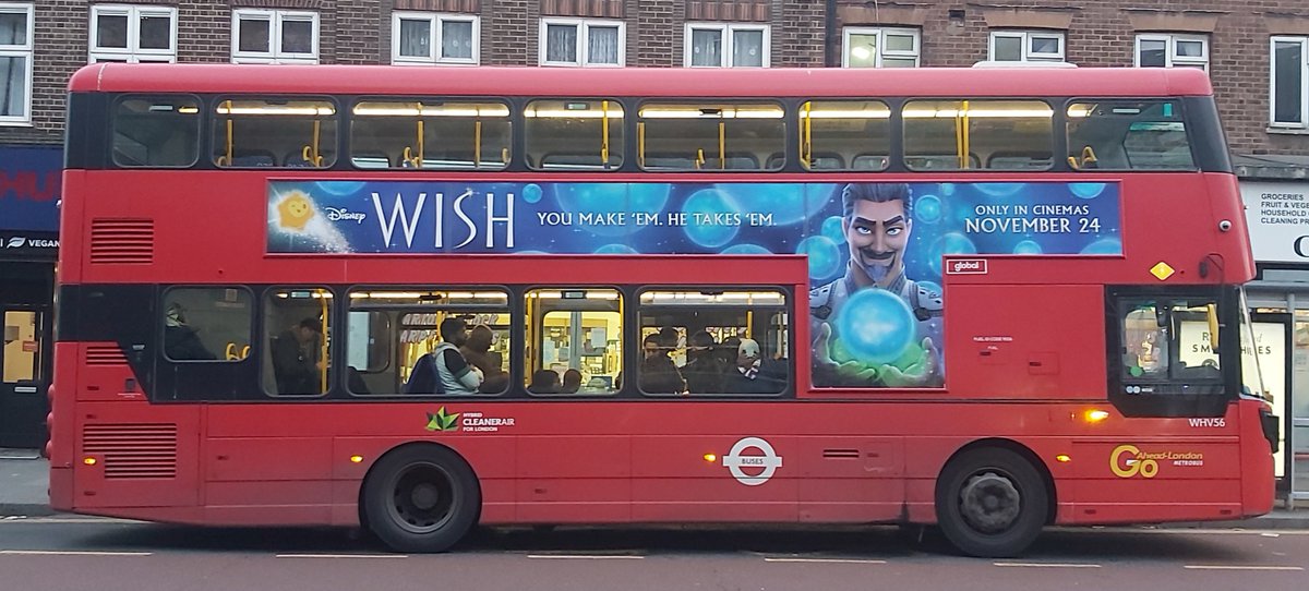 #Wish (2023)  
#LondonBusFilmTSide #LondonBusFilmPoster 🚌 
#WaltDisneyPictures #WaltDisneyAnimationStudios 
#FilmX  📽️ 🎬