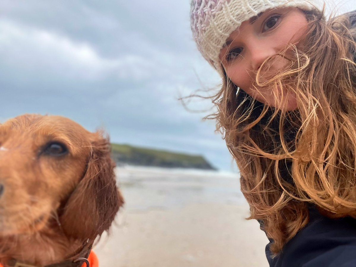 Adventuring to see the seals #justthetwoofus #adventures #cornwall23 #dogfaceandmogface