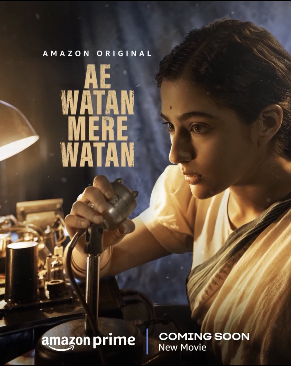 BOCIndia's tweet photo. #SaraAliKhan starrer thriller-drama #AeWatanMereWatan premieres soon on #AmazonPrimeVideo. Directed by #KannanIyer, produced by #KaranJohar. #AeWatanMereWatanOnPrime https://t.co/lxTnrnMtYy