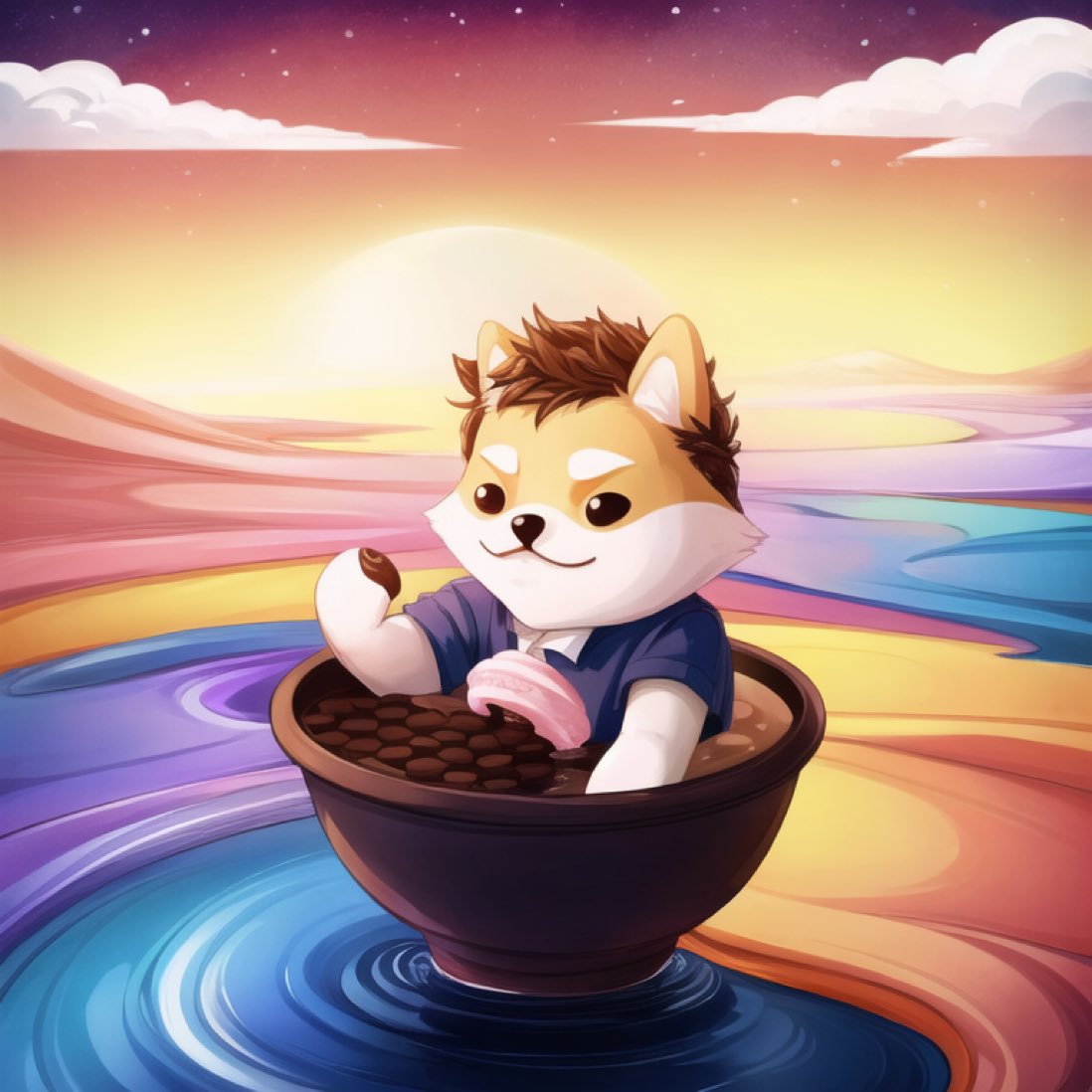 dogelonarmy's tweet photo. Life on Dogelon Mars: No need to worry about #EarthWithoutWater! https://t.co/IJudCoFwzQ