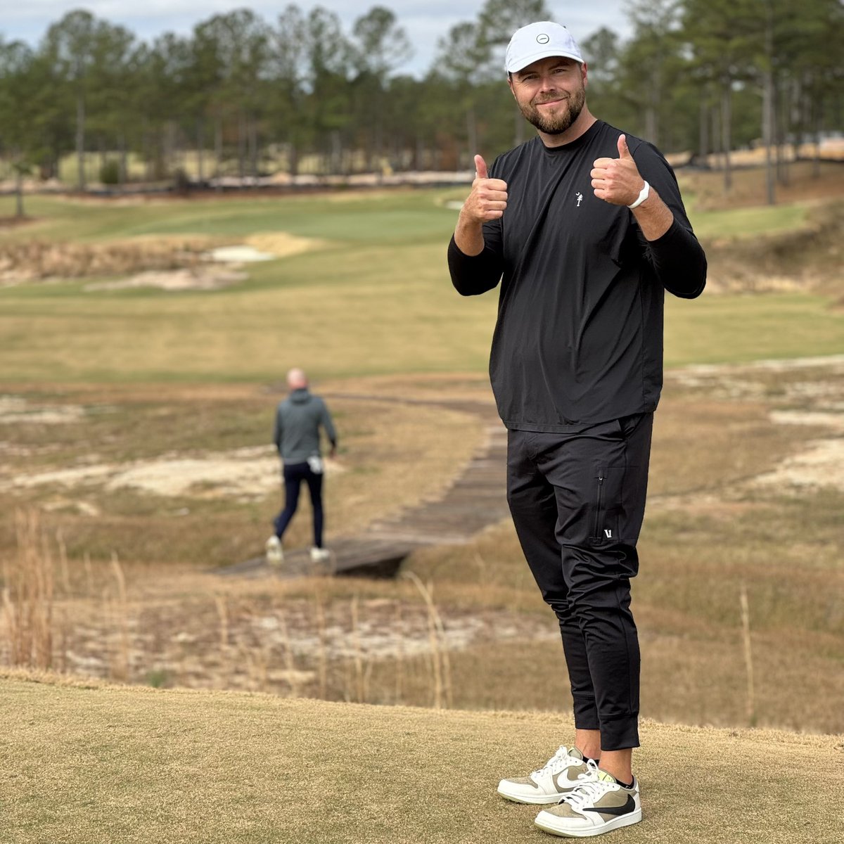Kroisov16's tweet image. Two thumbs up for a quick visit to The Tree Farm to kick off the #OFFSZN