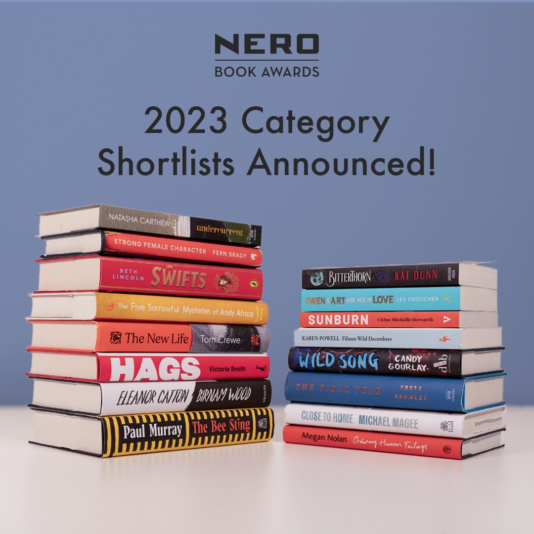 And the wait is finally over... We are thrilled to announce, the first ever Nero Book Awards shortlists 🤩 Find out more at: nerobookawards.com/2023shortlist/ Individual category shortlists coming soon... 🧵