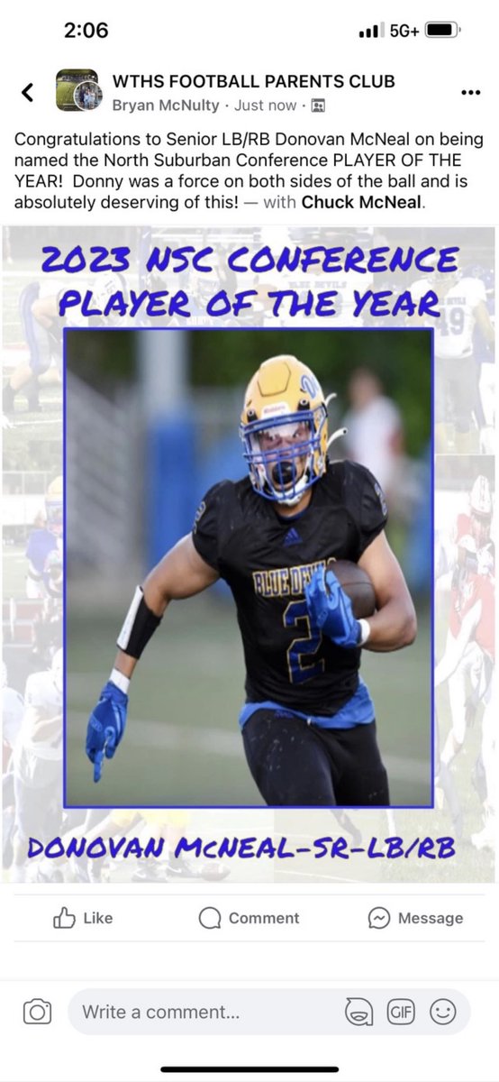 Donovan McNeal tweet media