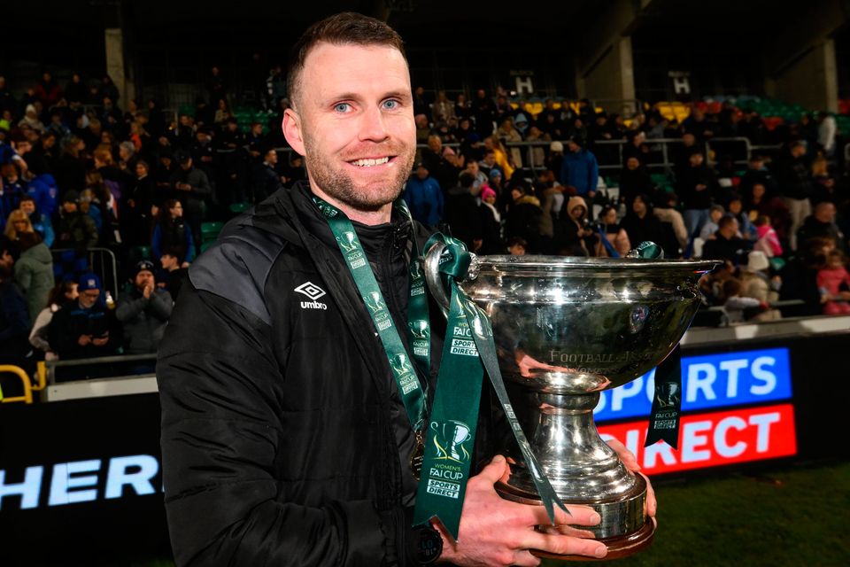 KilcockGAA's tweet photo. Congratulations to Kilcock's Ciarán Kilduff on managing the Athlone Town Women's Soccer team to FAI Cup success over Shelbourne yesterday evening. 

Well done Ciarán. Fantastic achievement 👏👏👏 https://t.co/v9qLm4PXX9