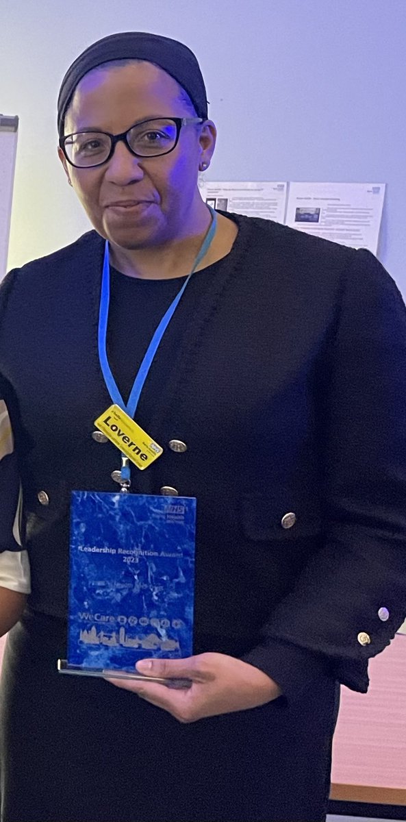 It’s been a difficult day and I have greater respect and admiration for Loverne. She won the leadership award this year and today I witnessed and experienced her compassion and care. Such a role model and I feel privileged to be working with her @CAlexanderNHS @NeilAshman9