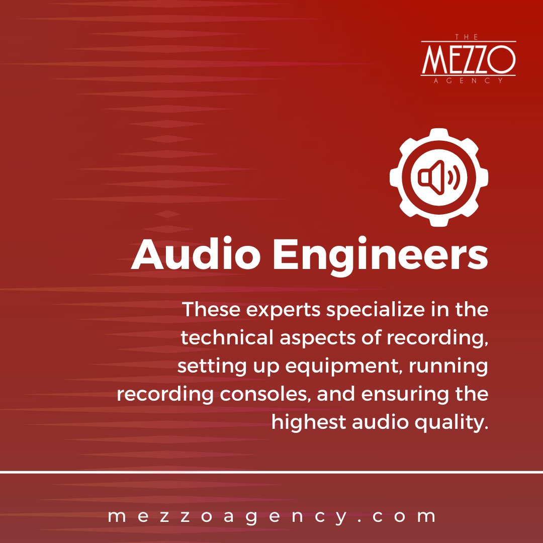 Discover the difference between music producers and audio engineers and how they get paid! Learn more here 👉mezzoagency.com/a-deep-dive-in…

#themezzoagency #themezzo #musicproducer #audioengineers #royalties