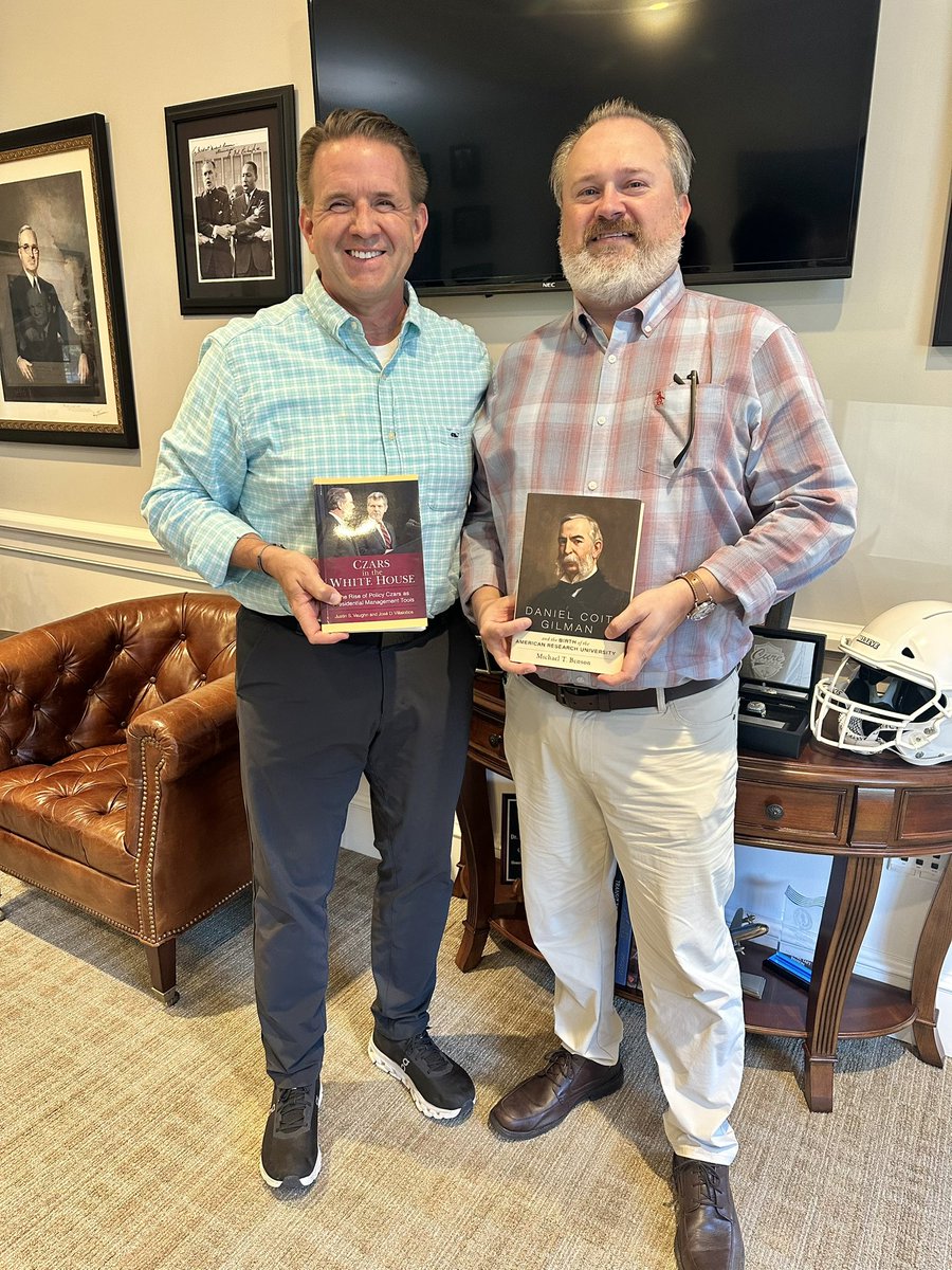Michael T. Benson (@michaeltbenson) on Twitter photo Back at it <a href="/CCUChanticleers/">Coastal Carolina University</a> following an unforgettable weekend <a href="/WestPoint_USMA/">U.S. Military Academy at West Point</a>
Always love hosting the inimitable Bob Beamon (owner of the longest-standing <a href="/Olympics/">The Olympic Games</a> record: 1968 long jump, Mexico City)
And thanks to Professor Justin Vaughn of <a href="/CCUPoliSci/">Dept. of Political Science @ Coastal Carolina Univ</a> for the book exchange Back at it <a href="/CCUChanticleers/">Coastal Carolina University</a> following an unforgettable weekend <a href="/WestPoint_USMA/">U.S. Military Academy at West Point</a>
Always love hosting the inimitable Bob Beamon (owner of the longest-standing <a href="/Olympics/">The Olympic Games</a> record: 1968 long jump, Mexico City)
And thanks to Professor Justin Vaughn of <a href="/CCUPoliSci/">Dept. of Political Science @ Coastal Carolina Univ</a> for the book exchange