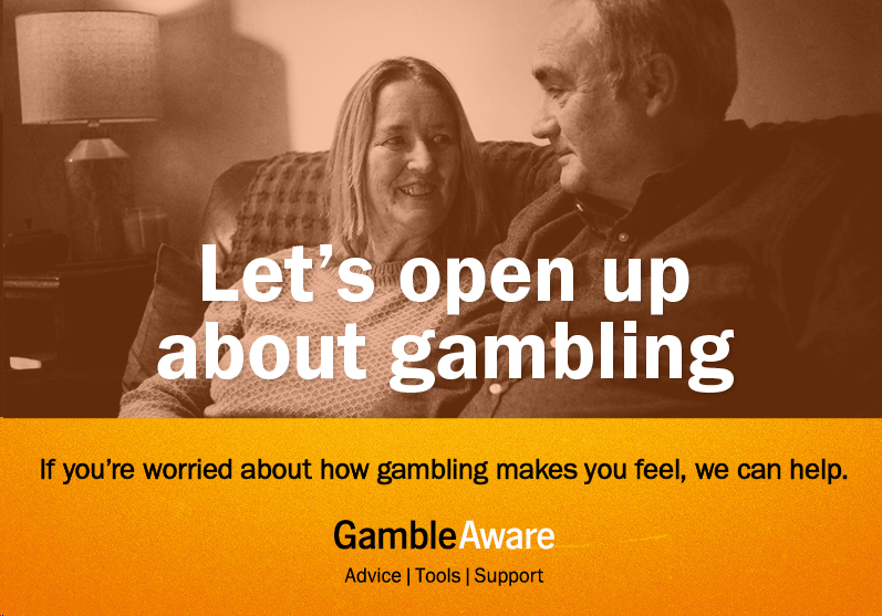 Worried about gambling? Yours or a loved one's?  There is advice and support available from #GambleAware.