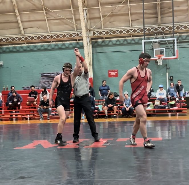 MIT_Wrestling's tweet photo. Great work by the team yesterday at the annual MIT Esquivel Duals!!

We had three wrestlers go undefeated on the day. 

3-0 Samuel Calvert (184)
3-0 Veloria Pannell (155)
2-0 Seth Robles (157)

We also had strong performances out of the rest of the team!! https://t.co/fUQfYn9dx9