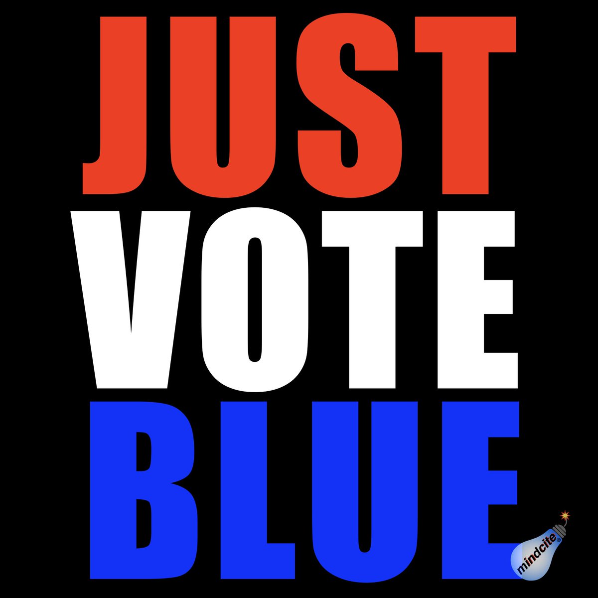 #VoteBlue 💙 #JustVoteBlue
