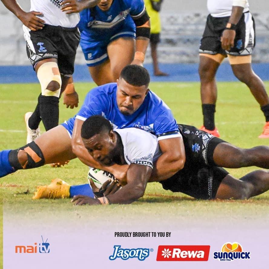 maitvfiji's tweet photo. Fiji Bati lost to Samoa 18-12 in their second match at National Stadium, Honiara, Solomon Islands
#PacificGames2023 #SOL23 #TeamFiji #Fiji 🇫🇯🇼🇸🇸🇧 https://t.co/AKuan2pqv9