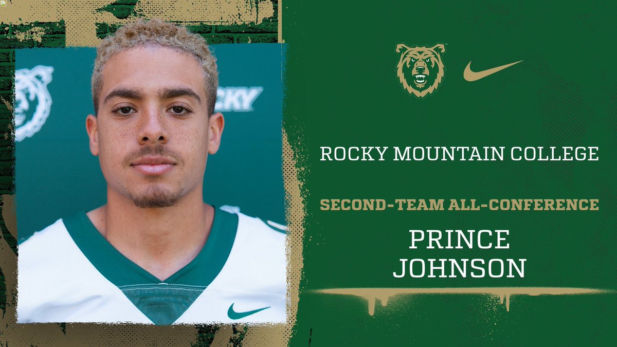 Rocky_Football's tweet photo. Congratulations to our own Prince Johnson for 2nd-Team All-Conference LB! https://t.co/irVy88h8ME